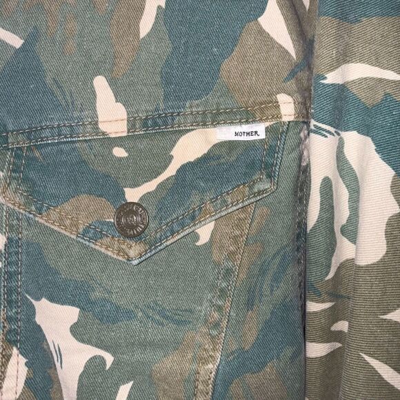 Mother The Fly Away Jacket In Tropical Camo - XS - Picture 6 of 12